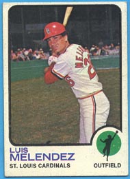 1973 Topps Baseball Cards      047      Luis Melendez